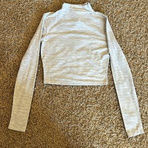 Lululemon Cropped Turtle-neck Long Sleeve